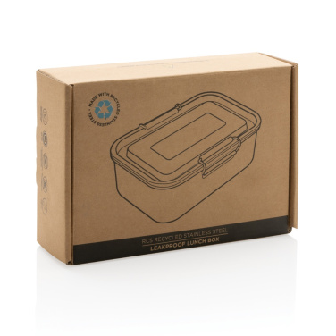 Logotrade promotional gift image of: RCS Recycled stainless steel leakproof lunch box