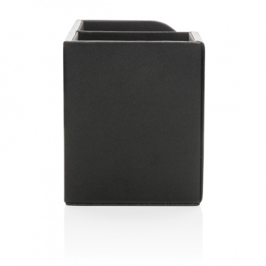 Logo trade corporate gifts image of: Swiss Peak RCS recycled PU Desk organiser