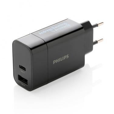 Logotrade promotional merchandise image of: Philips ultra fast PD wall charger
