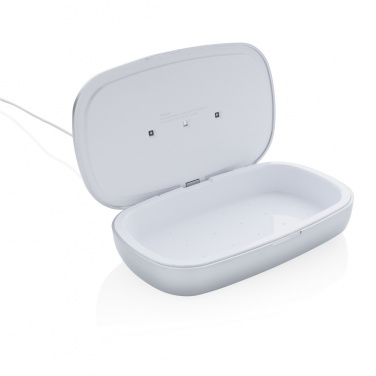 Logotrade promotional item picture of: Rena UV-C steriliser box with 5W wireless charger