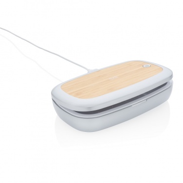 Logotrade promotional gift image of: Rena UV-C steriliser box with 5W wireless charger
