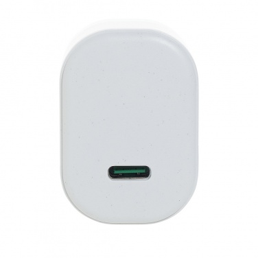 Logo trade promotional items image of: Surge RCS recyled PET 20W type C 3 pcs charging set