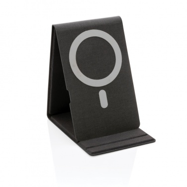 Logo trade promotional giveaways picture of: Artic Magnetic 10W wireless charging phone stand