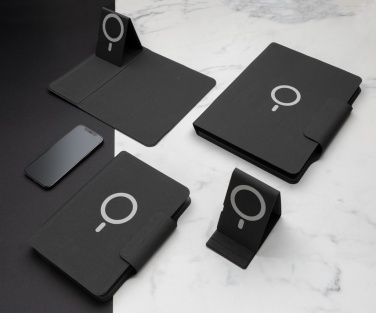 Logo trade promotional merchandise picture of: Artic Magnetic 10W wireless charging phone stand