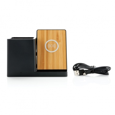 Logo trade promotional giveaways picture of: Ontario RCS recycled plastic 10W wireless charger