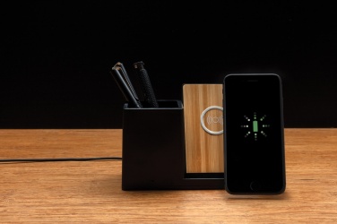 Logotrade promotional items photo of: Ontario RCS recycled plastic 10W wireless charger