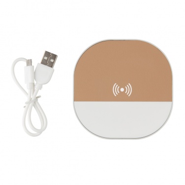 Logotrade promotional gift image of: Aria 5W Wireless Charging Digital Clock