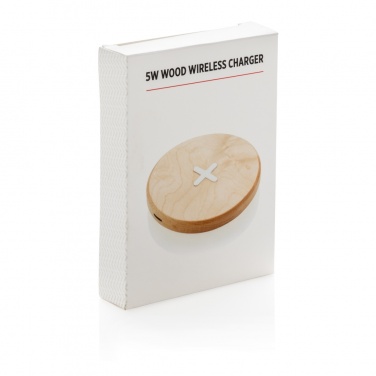Logotrade business gifts photo of: 5W wood wireless charger