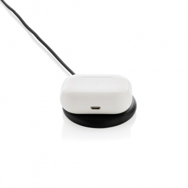 Logo trade promotional gift photo of: Magnapad 15W RCS rplastic magnetic 3 in 1 charging pad