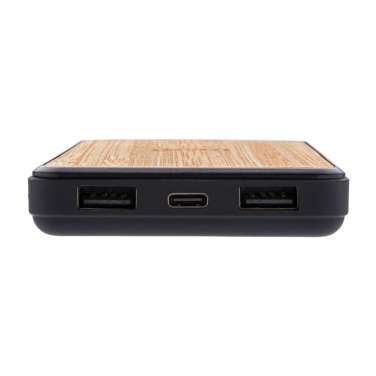 Logo trade promotional items image of: RCS recycled plastic 8000 mAh Wireless Powerbank