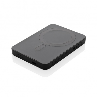 Logo trade advertising products picture of: Magnetix RCS recycled plastic 5000 mah magnetic powerbank
