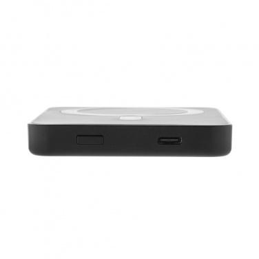 Logotrade promotional merchandise photo of: Magnetix RCS recycled plastic 5000 mah magnetic powerbank