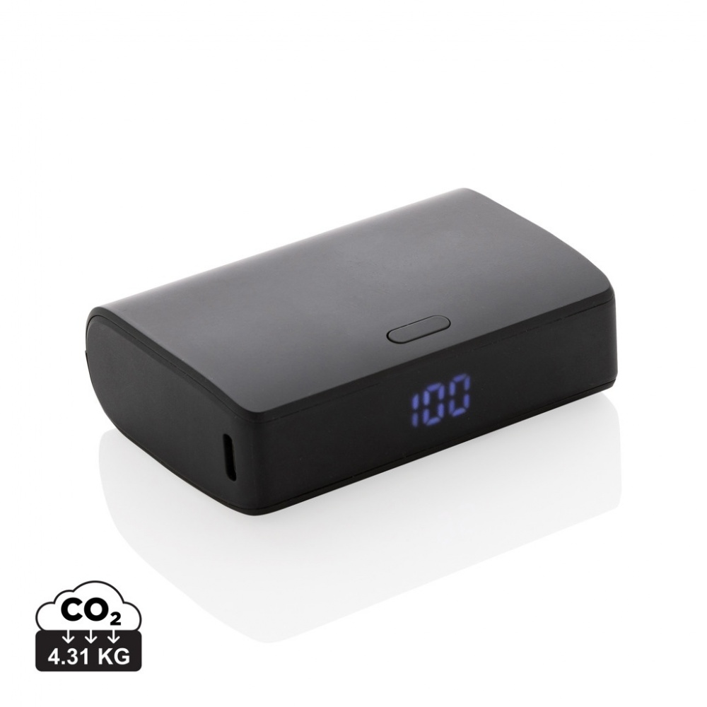 Logotrade promotional giveaways photo of: FlashCharge RCS rplastic 10000 mah fast charge powerbank