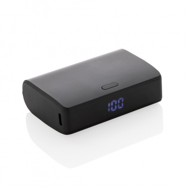 Logo trade promotional giveaways picture of: FlashCharge RCS rplastic 10000 mah fast charge powerbank