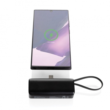 Logotrade corporate gifts photo of: Powerlink RCS rplastic 3000 mah powerbank USB C connector