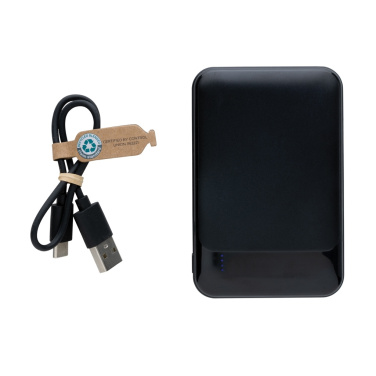 Logotrade business gifts photo of: RCS recycled plastic 5.000 mAh powerbank