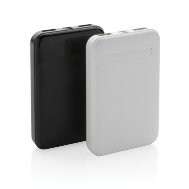 Logo trade promotional gift photo of: RCS recycled plastic 5.000 mAh powerbank