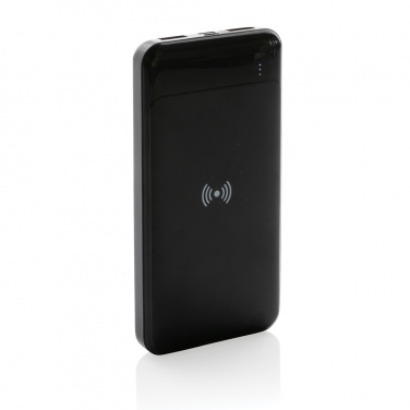 Logotrade promotional products photo of: RCS standard recycled plastic wireless powerbank