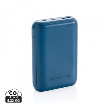 Logo trade promotional merchandise image of: Urban Vitamin Alameda 10.000 mAh 18W PD powerbank