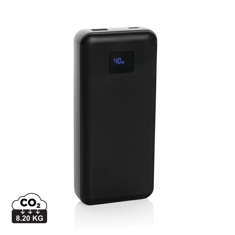Logotrade promotional merchandise picture of: Gridley RCS rplastic 20000 65W laptop powerbank