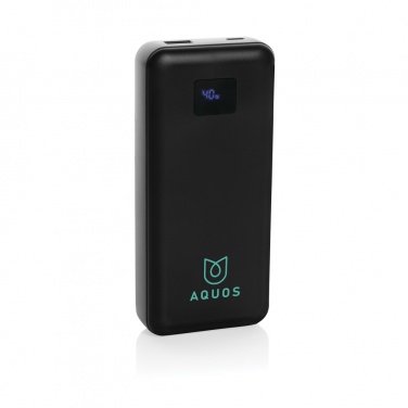 Logotrade corporate gift image of: Gridley RCS rplastic 20000 65W laptop powerbank
