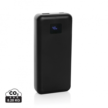Logo trade advertising product photo of: Gridley RCS rplastic 20000 65W laptop powerbank