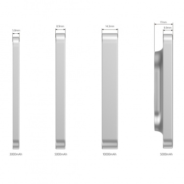 Logotrade promotional giveaways photo of: Urban Vitamin Malibu RCS plastic/alu 5000 mah powerbank