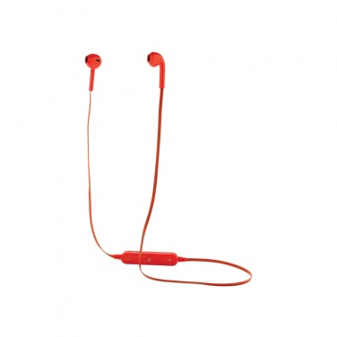 Logo trade business gifts image of: Wireless earbuds in pouch