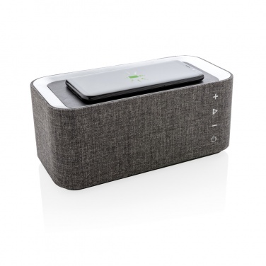 Logotrade promotional product image of: Vogue wireless charging speaker