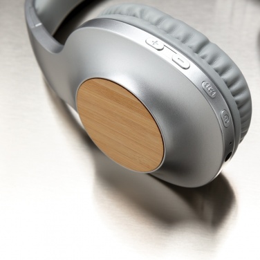 Logotrade promotional gifts photo of: Dakota Bamboo wireless headphone