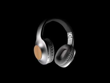 Logotrade promotional item image of: Dakota Bamboo wireless headphone