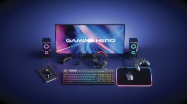 Logo trade business gift photo of: RGB gaming headset