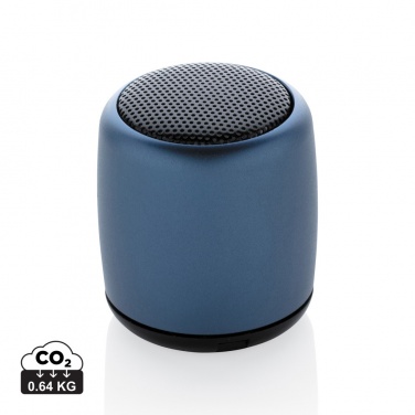 Logotrade promotional gifts photo of: Mini aluminium wireless speaker