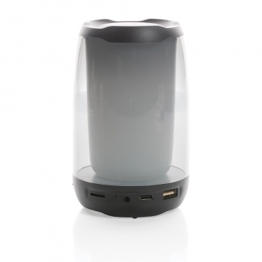 Logo trade advertising products picture of: RCS recycled plastic Lightboom 5W speaker
