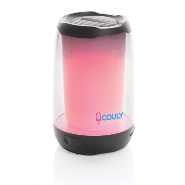 Logotrade promotional products photo of: RCS recycled plastic Lightboom 5W speaker