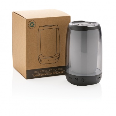 Logotrade promotional giveaway picture of: RCS recycled plastic Lightboom 5W speaker