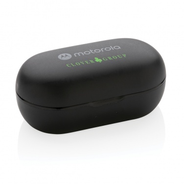 Logo trade promotional products image of: Motorola IPX5 TWS MOTO buds 85