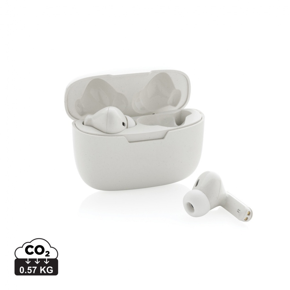 Logotrade promotional giveaway image of: RCS recycled plastic Liberty Pro wireless earbuds