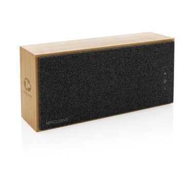 Logotrade promotional gift picture of: Wynn 20W bamboo wireless speaker