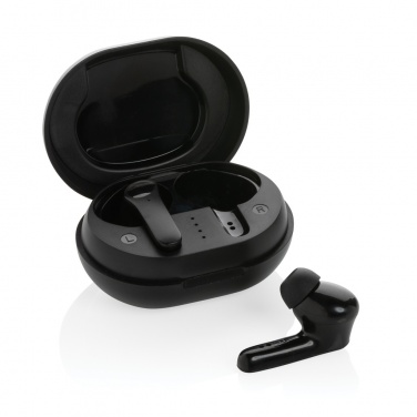 Logotrade promotional items photo of: RCS standard recycled plastic TWS earbuds