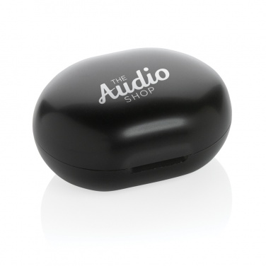 Logo trade promotional merchandise photo of: RCS standard recycled plastic TWS earbuds