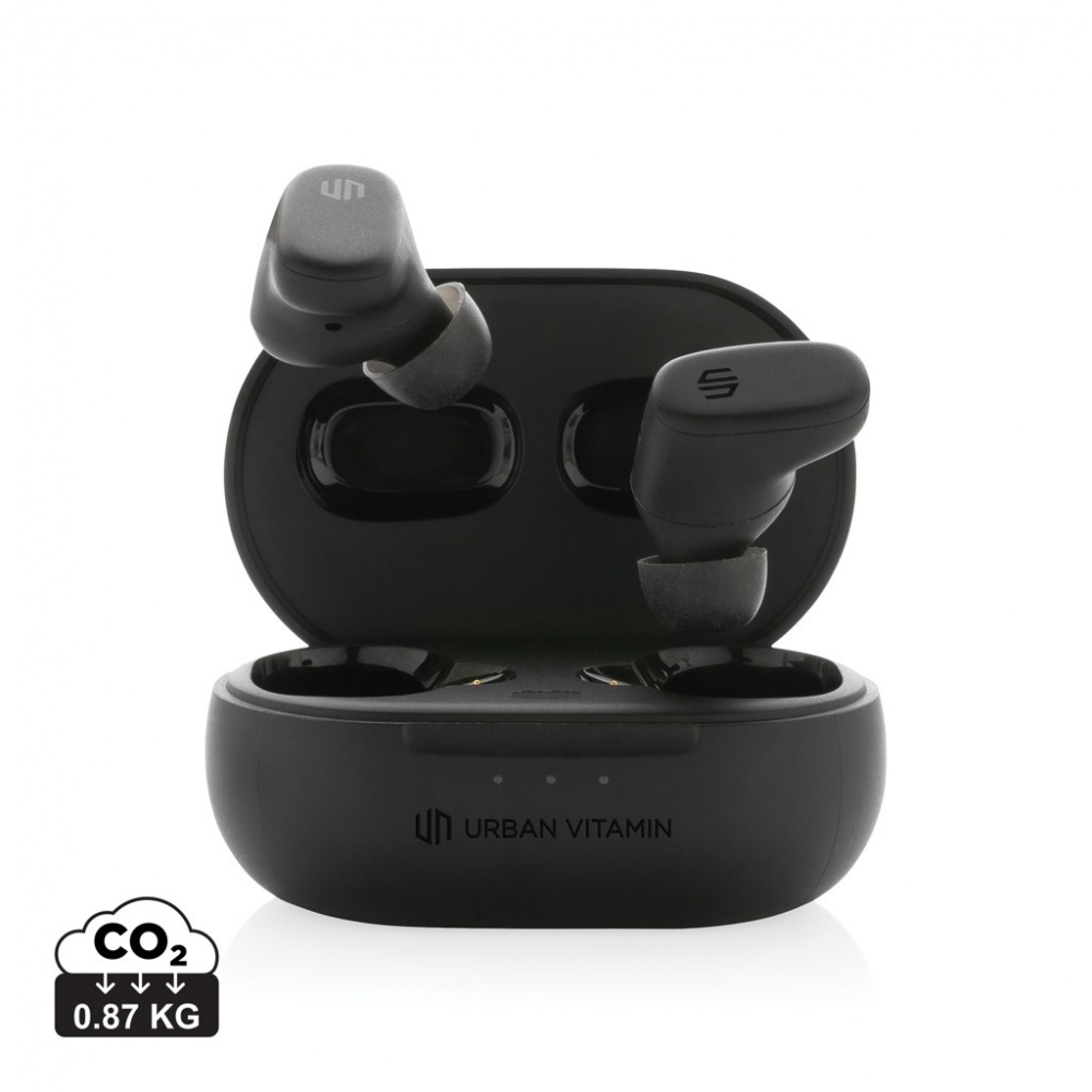 Logotrade promotional giveaway picture of: Urban Vitamin Gilroy hybrid ANC and ENC earbuds