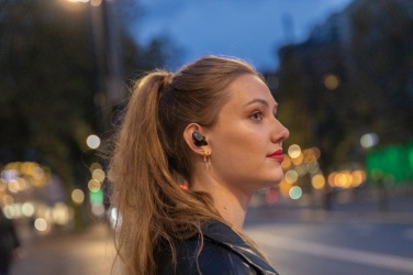 Logotrade promotional item picture of: Urban Vitamin Gilroy hybrid ANC and ENC earbuds