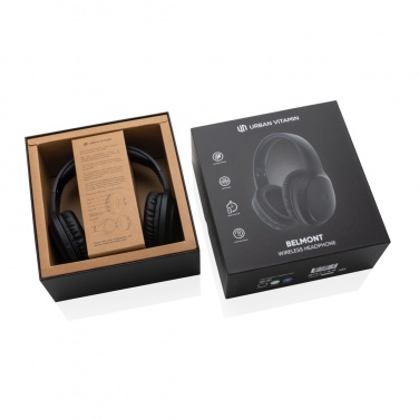 Logo trade promotional giveaways picture of: Urban Vitamin Belmont wireless headphone