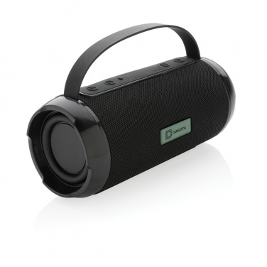 Logo trade promotional items image of: RCS recycled plastic Soundboom waterproof 6W speaker