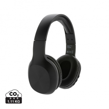 Logotrade promotional giveaways photo of: RCS recycled plastic JAM wireless headphone