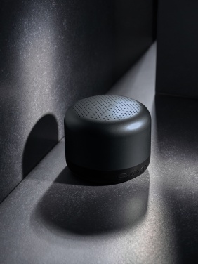 Logo trade corporate gift photo of: Terra RCS recycled aluminium 5W wireless speaker
