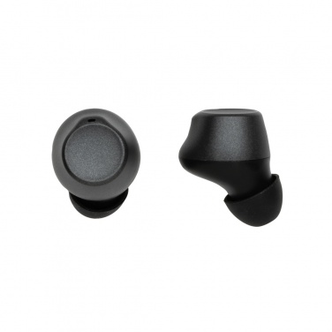 Logo trade corporate gifts image of: Terra RCS recycled aluminium wireless earbuds