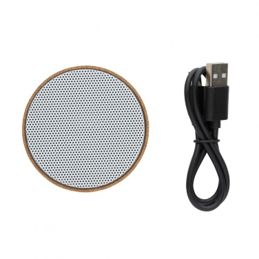 Logotrade promotional gift picture of: Cork 3W wireless speaker