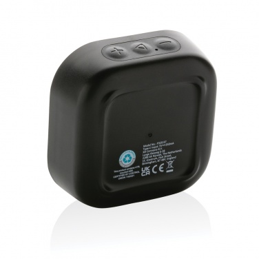 Logo trade promotional products image of: RCS recycled plastic Soundbox 3W speaker